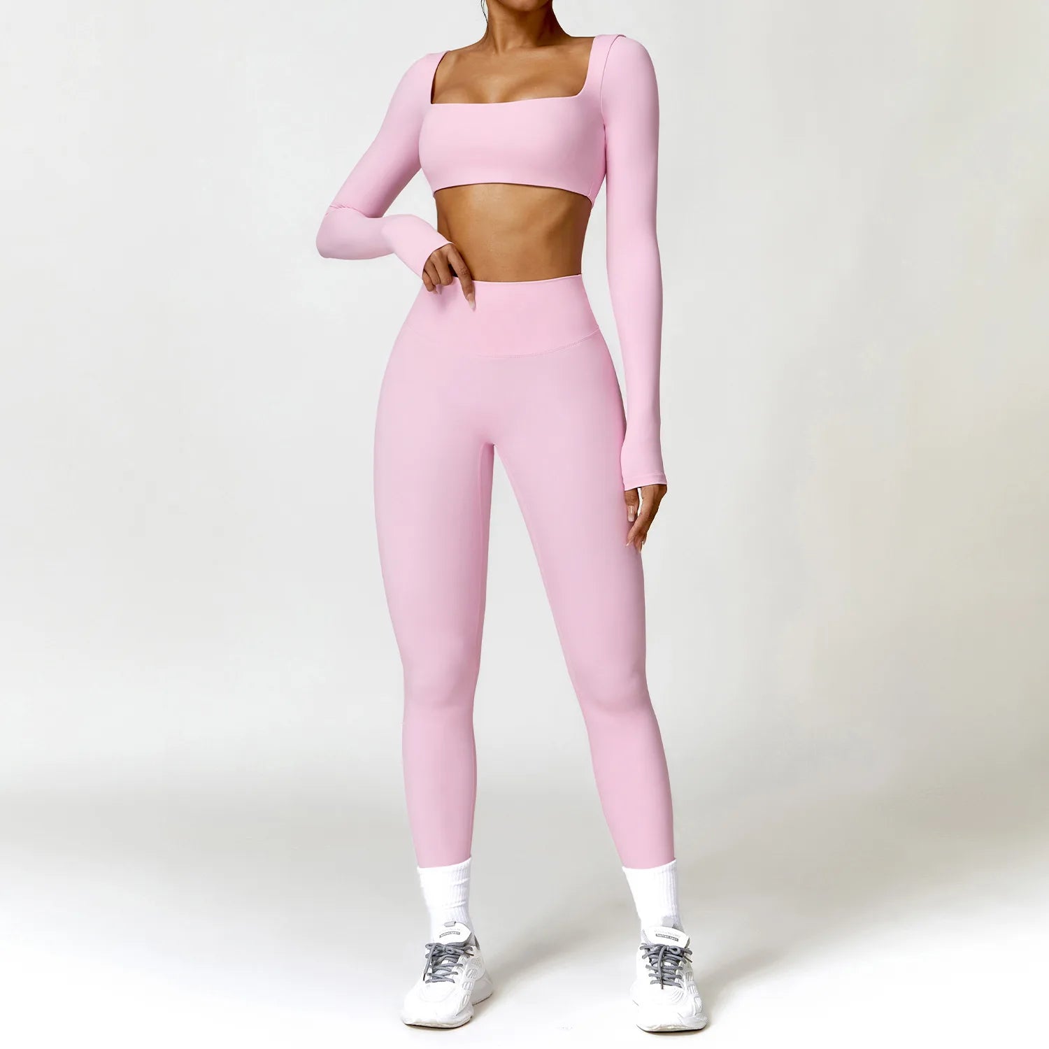 Aurelia Sun Long Sleeve Summer Training Set – Black – Set 1 – image 12
