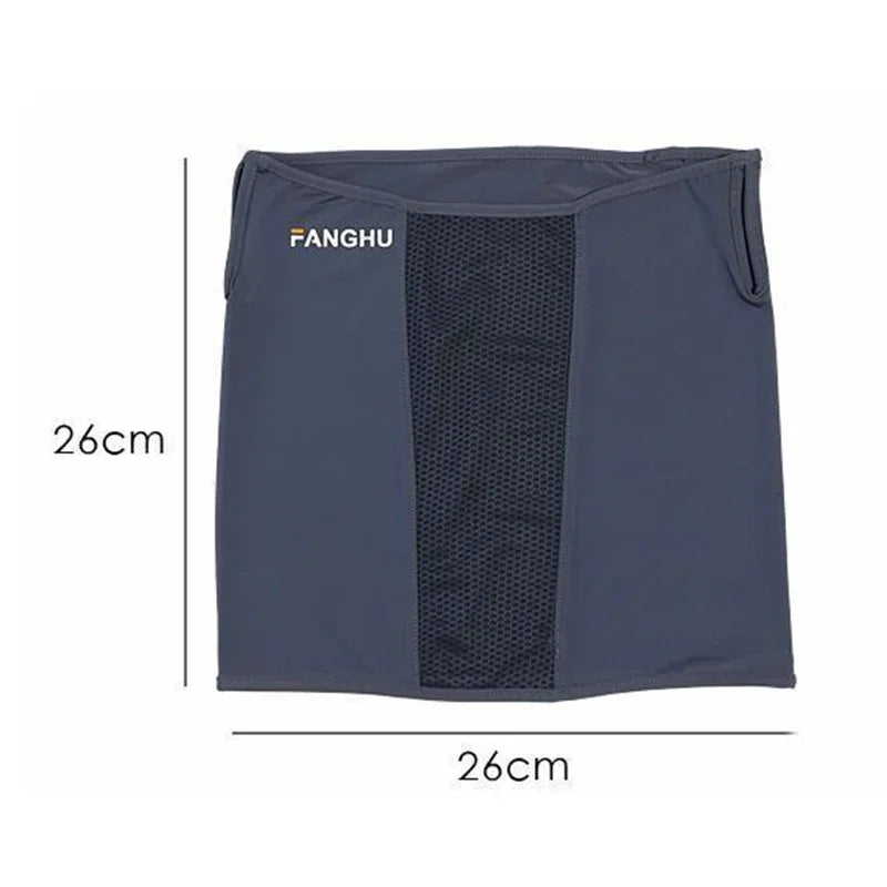 Sun Protection Mask Mesh Breathable Ear Loop Mask Elastic Sunscreen Anti-UV Face Covering Thin Breathable Sports Neck Gaiter