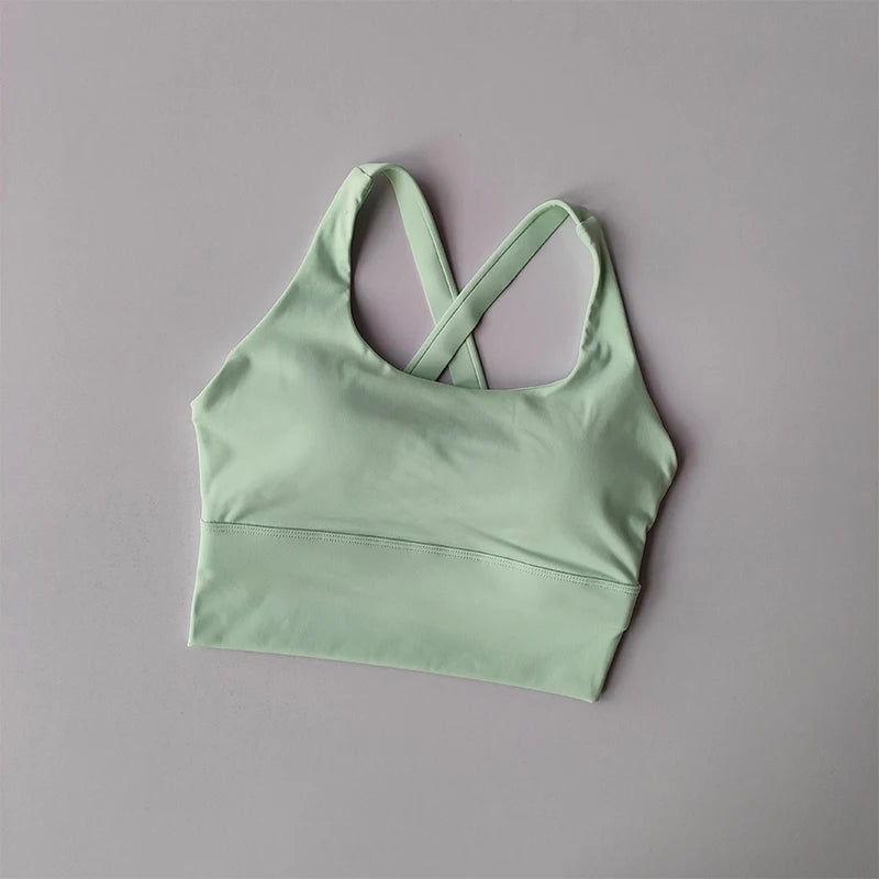 Aurelia Sun Racerback Performance Sports Bra – Black – image 4