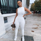 Sculpt Sleeveless Active Jumpsuit