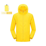 JNLN Unisex Hiking Jacket Men Women Waterproof Quick Dry Camping Windbreaker Outdoor Trekking Fishing Rain Coat Anti UV Clothes