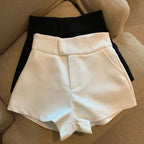Tailored High-Waist Shorts