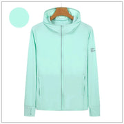 UPF50+ Sun Protection Jacket for Men and Women Sports Clothing Ice Silk skin Coat for Walking Travel and Fishing Sports