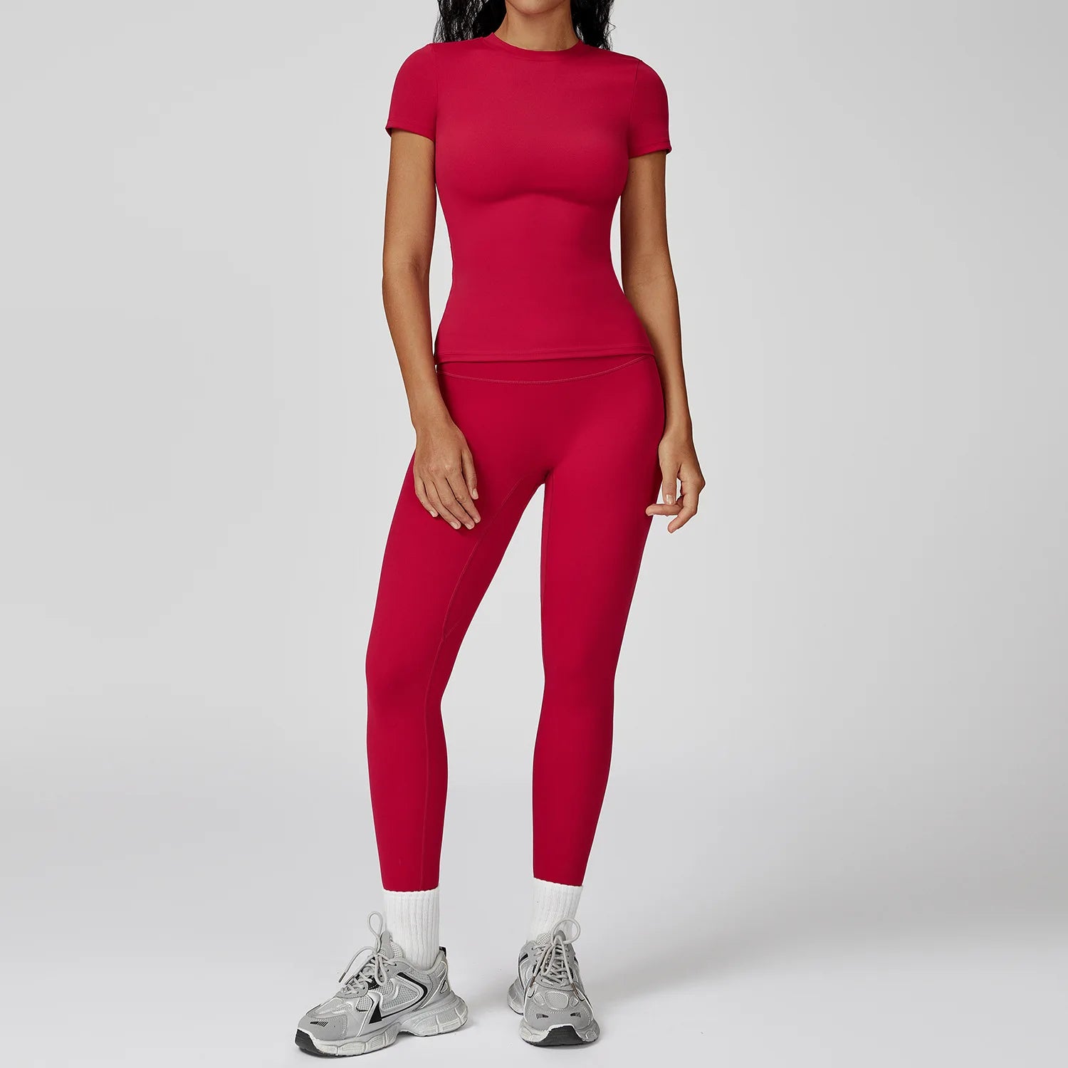 Aurelia Sun Long Sleeve Training Set – Sauce Purple – Set 1 – image 19