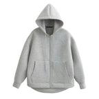 Oversized Zip Hoodie Jacket