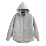 Oversized Zip Hoodie Jacket