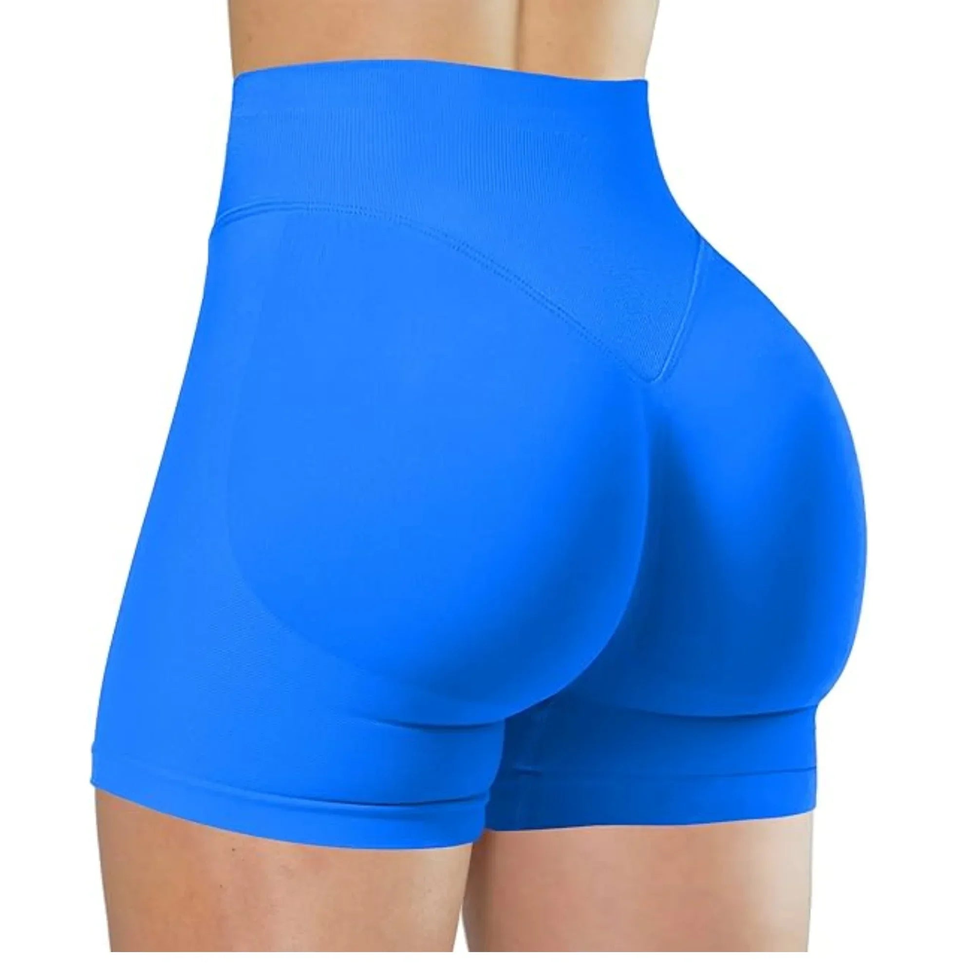 High-Rise Stretch Yoga Shorts