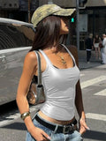 Square-Neck Fitted Tank