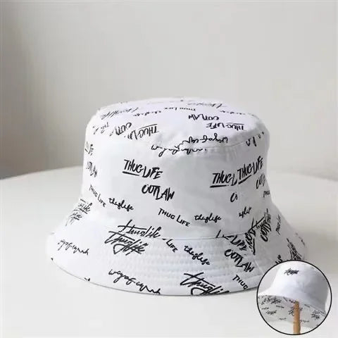 Reversible Graphic Bucket Hat