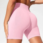 High-Rise Stretch Yoga Shorts