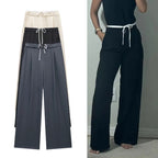 Relaxed High-Rise Wide-Leg Pants
