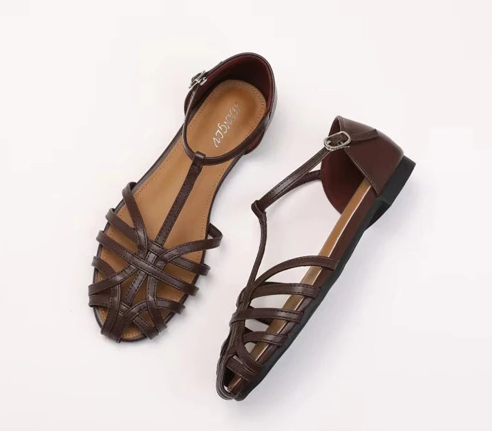 Cross-Strap Roman Sandal Collection
