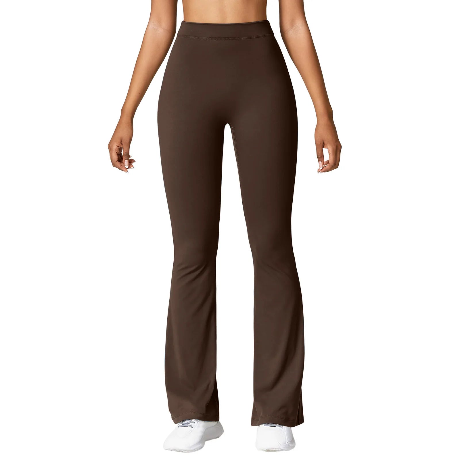 V-Waist Flare Leggings