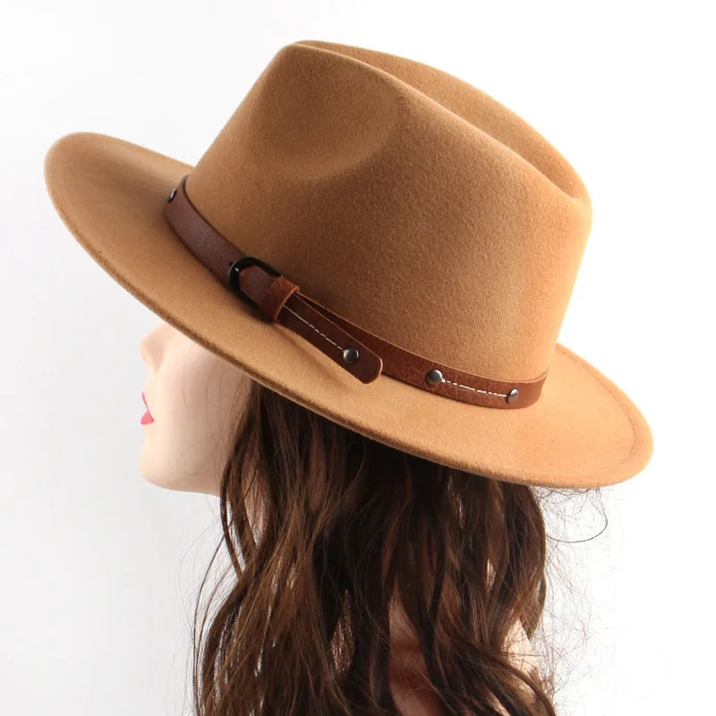 Classic Felt-Look Fedora
