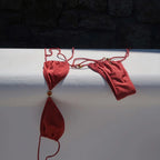 Crystal Bandeau Bikini & Cover-Up Set