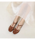 Cross-Strap Roman Sandal Collection