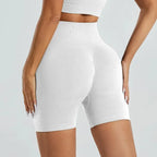 High-Rise Stretch Yoga Shorts