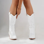 Jolene Lightweight Everyday Boots in Black by Aurelia Sun