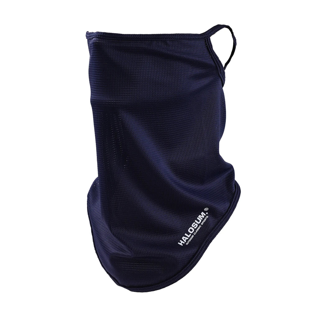 Breathable Bike Mask Windproof Dustproof Solid Color Motorcycle Scarf Ice Silk Balaclava Summer Men Women Sun Protection Veil