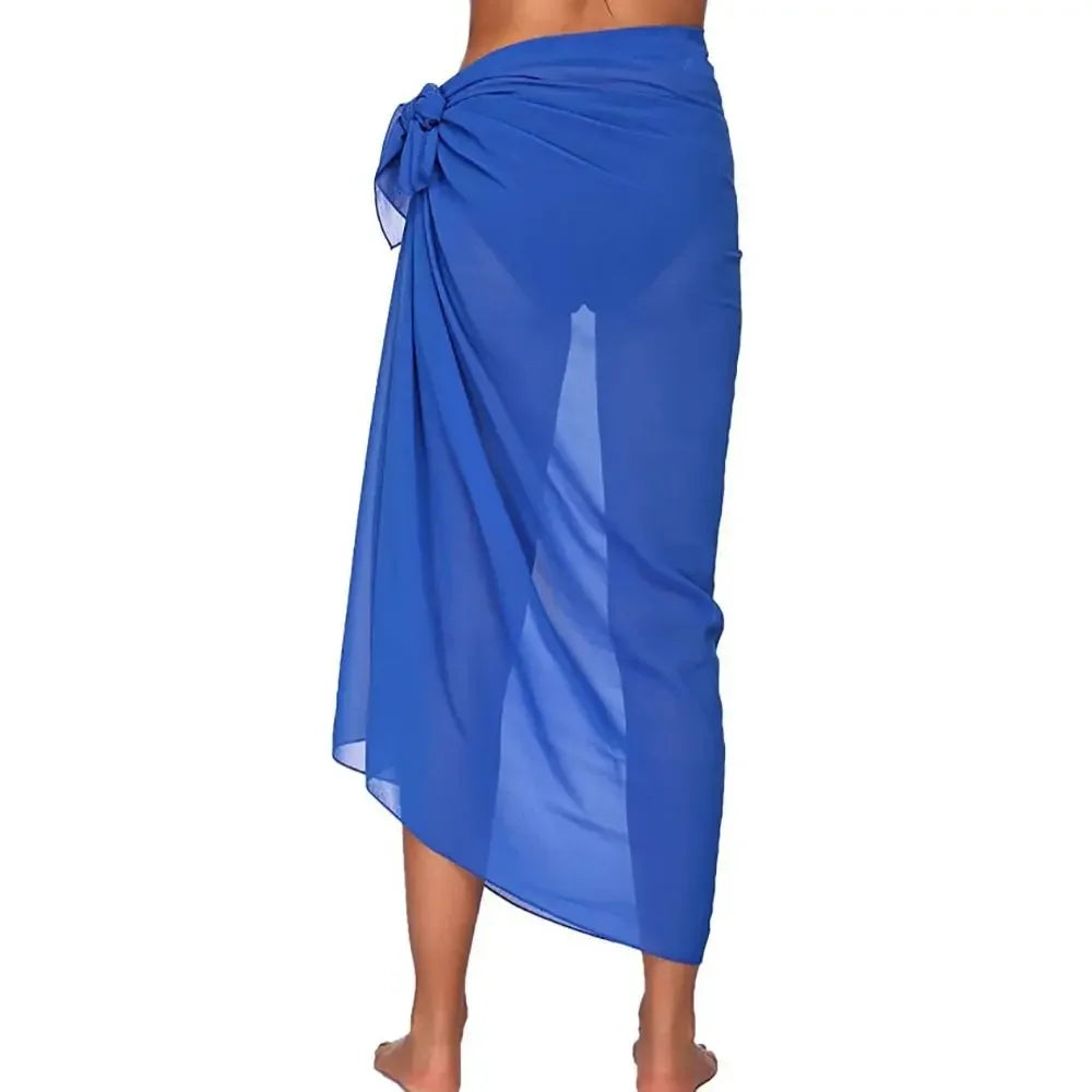 Women's Lightweight Chiffon Beach Sarong – Pattern 15
