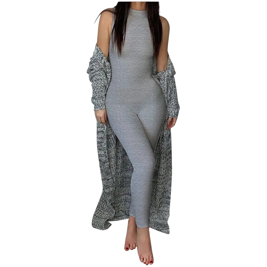 Sculpt Sleeveless Active Jumpsuit