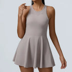 Drawstring Tennis Dress