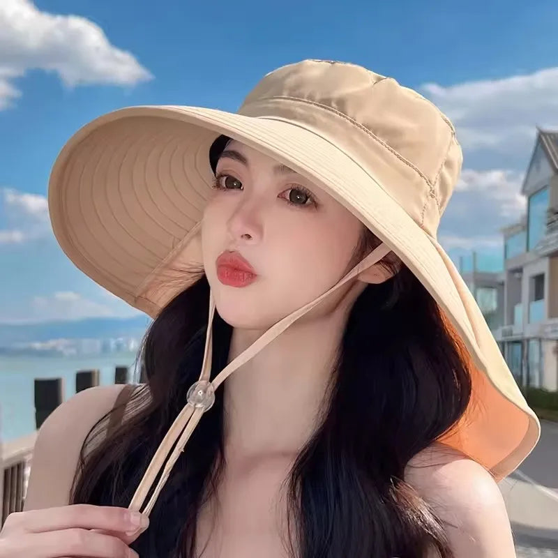 Coastal Neck Cover Hat UPF 50+
