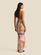 Aster Tile Square Pareo by Aurelia Sun