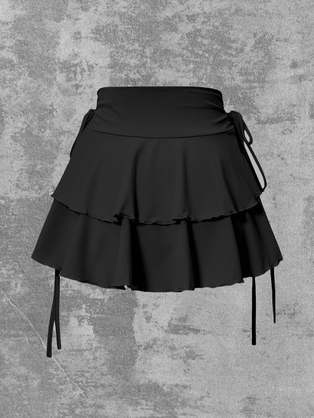 Everyday Elastic-Waist Mini Skirt