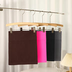 Knitted High-Waist Pencil Skirt
