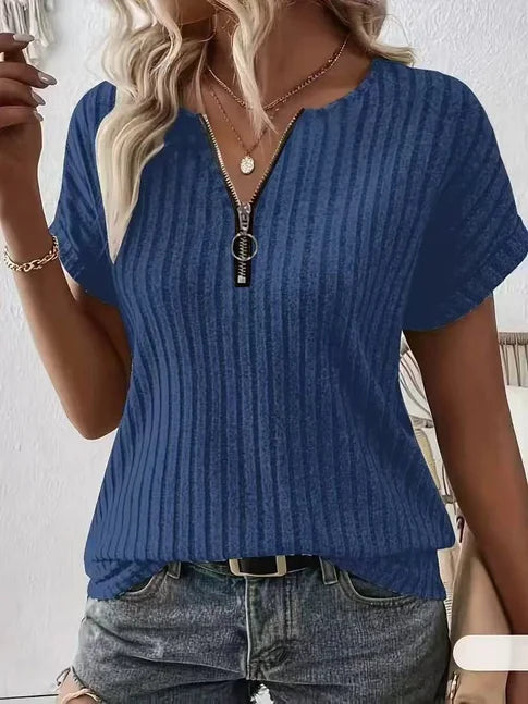 Striped Short-Sleeve T-Shirt