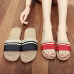 Hemp-Texture Indoor Slides