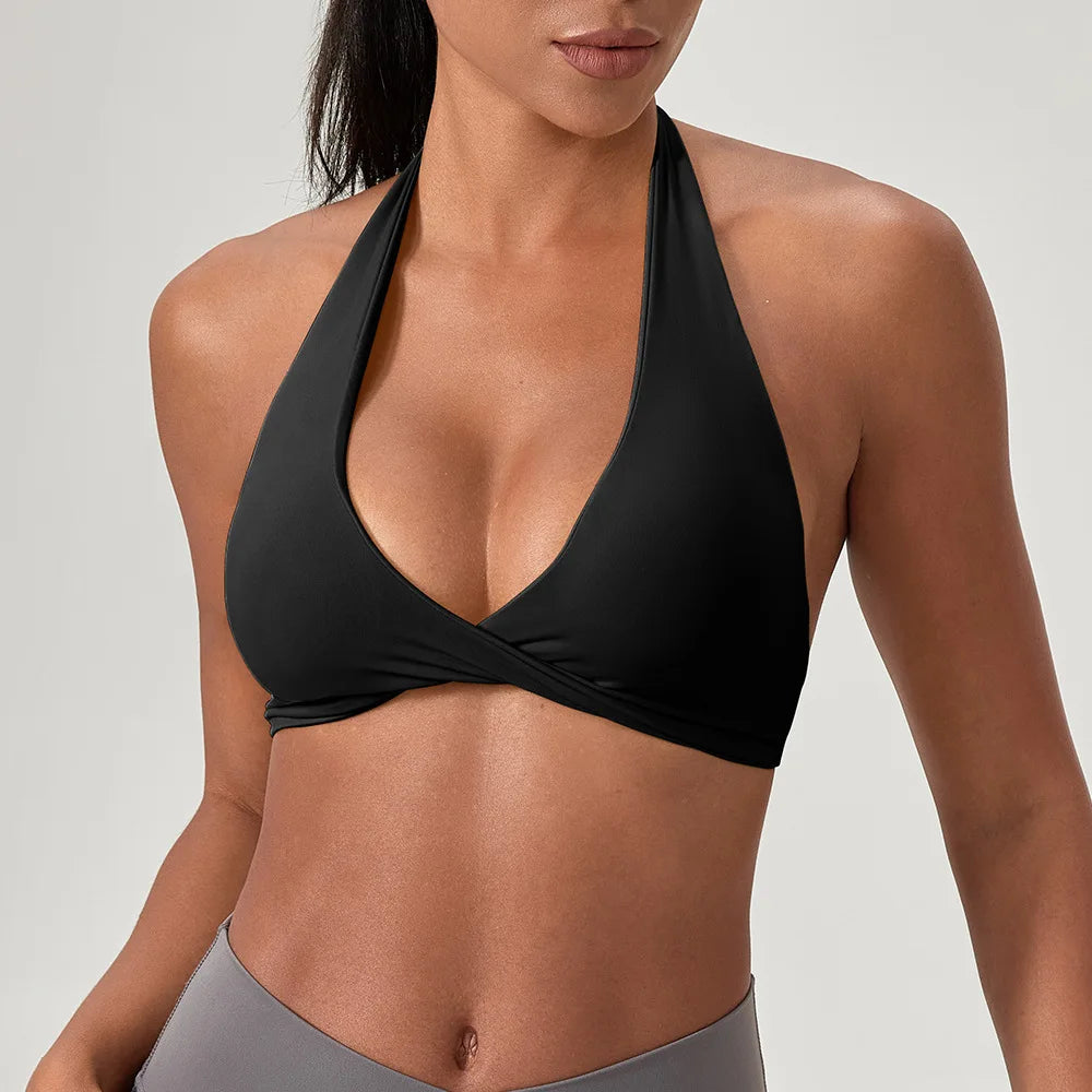 Aurelia Sun Barely There Strappy Sports Bra – Purple – image 8