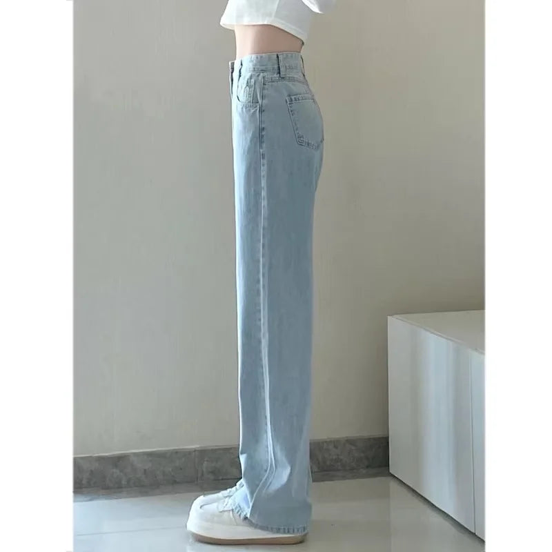 Isla Denim Relaxed Wide-Leg Jeans