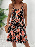 Pocket A-Line Floral Sundress