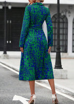 Belted Floral Shirt Dress