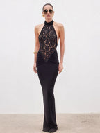 Lace Wrap Dress