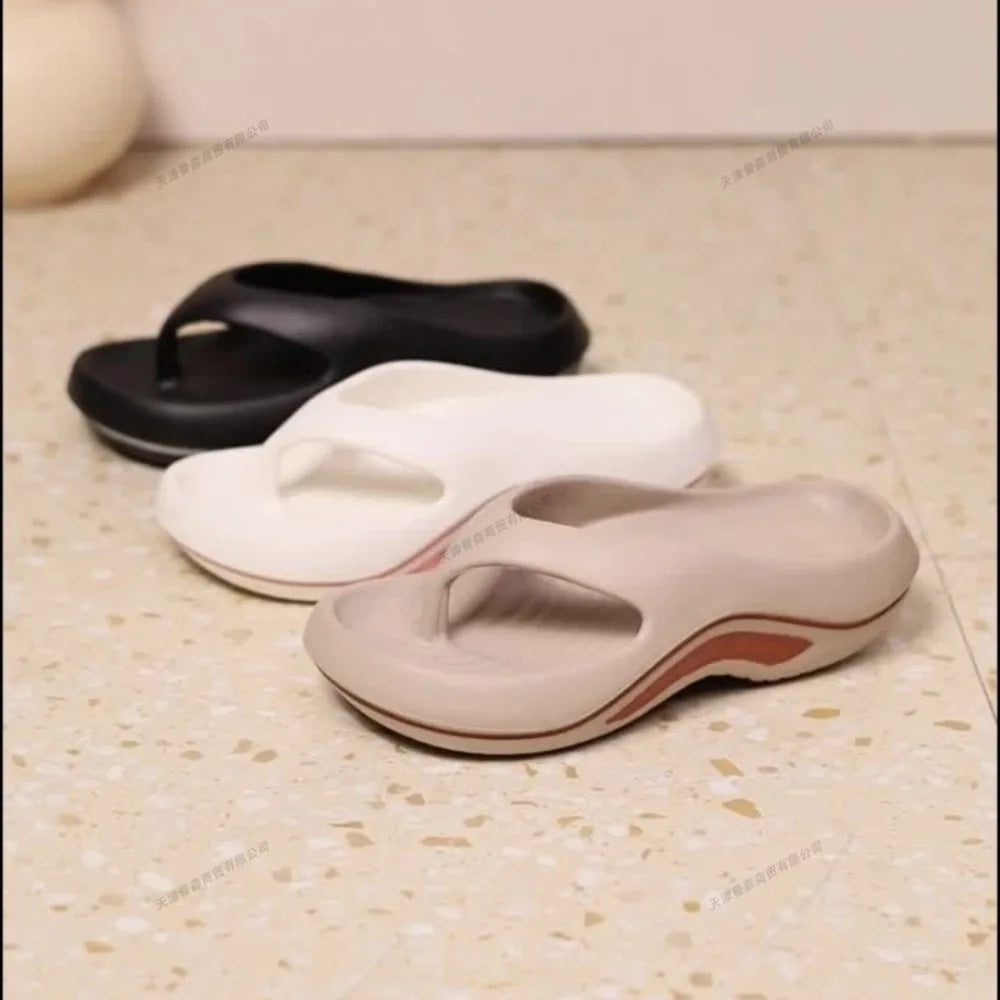Two-Tone EVA Beach Flip-Flops