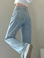 Isla Denim Relaxed Wide-Leg Jeans