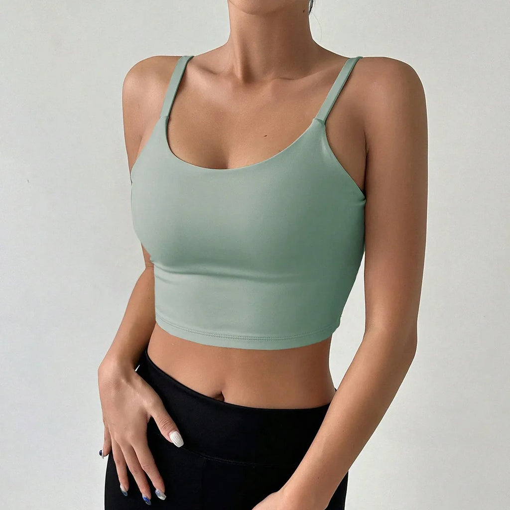 Aurelia Sun U-Back Everyday Sports Bra – Grey – image 3