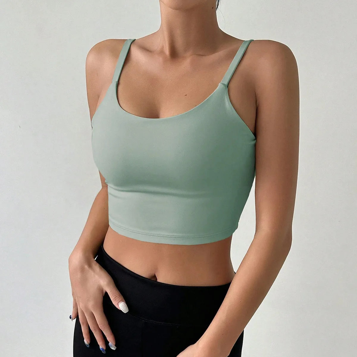 Aurelia Sun U-Back Everyday Sports Bra – Grey – image 3