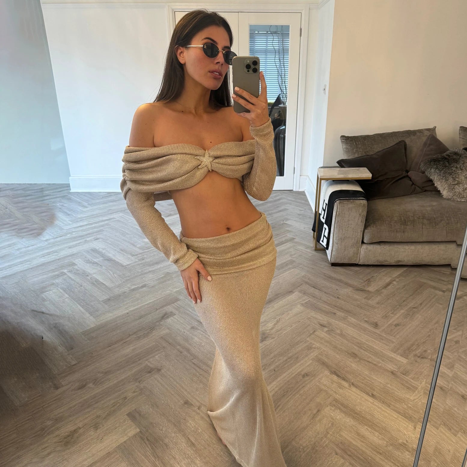 Shimmer Star Bikini with Cover-Up