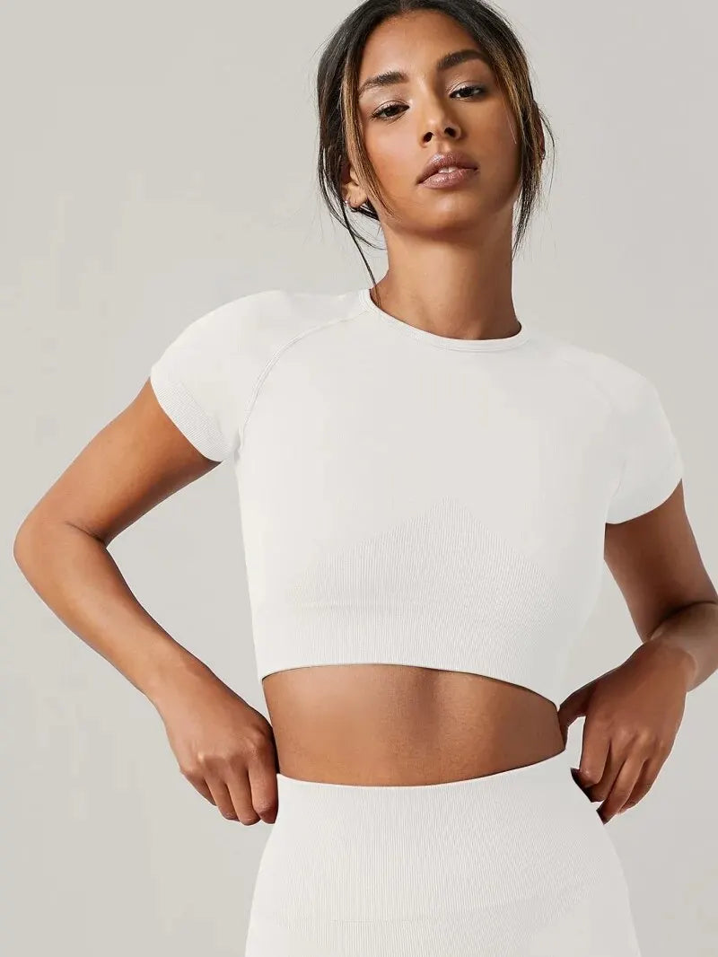 Seamless Short-Sleeve Training Tee