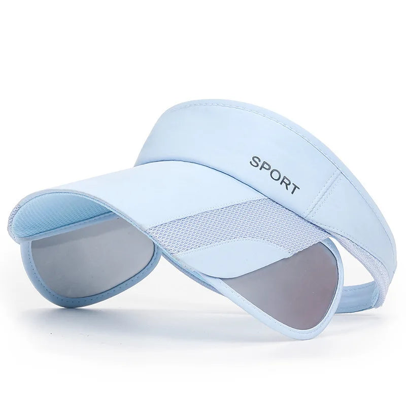 Retractable-Brim Open-Top Visor