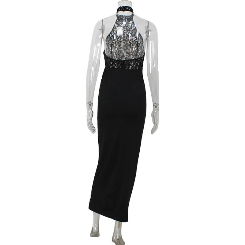 Lace Wrap Dress