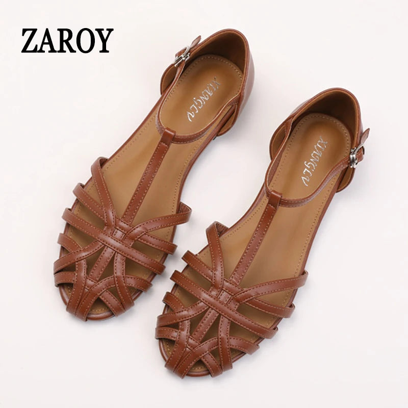 Cross-Strap Roman Sandal Collection