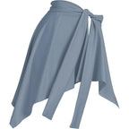 Tie-Wrap Athletic Skirt Overlay