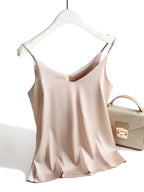 Satin-Look Halter Camisole