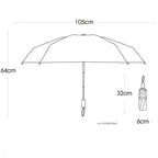 72 Bones Super Strong Windproof Automatic Folding Men Umbrella Reinforced Large Rainproof Sun Protection Umbrellas Women