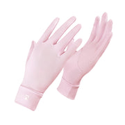 Sunscreen gloves Thin Ice Silk Women's for Women and Men Driving Electric Motorcycles Fishing UV Protection, Anti Slip,ventilate